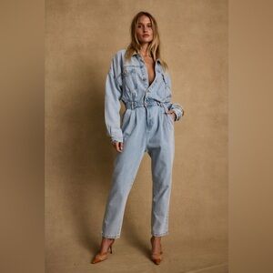 12th Tribe Hendrix Denim Jumpsuit
